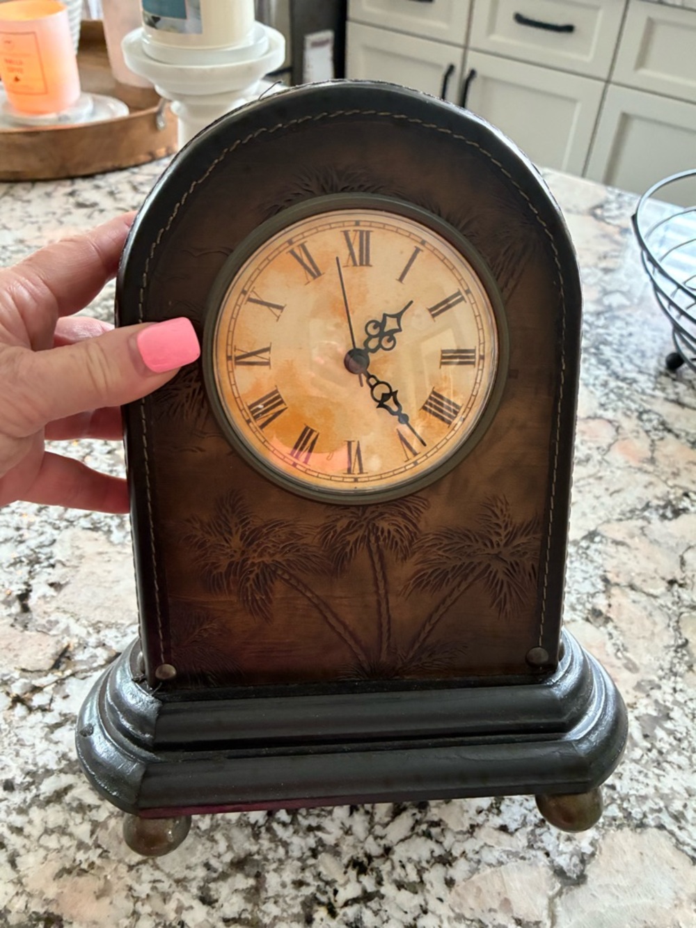 Beautiful wooden clock! 🕰️🕰️🕰️🕰️🕰️🕰️🕰️🕰️🕰️🕰️🕰️🕰️🕰️🕰️🕰️🕰️